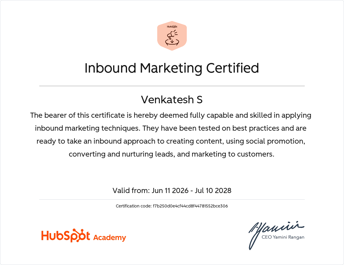 Home inbound marketing